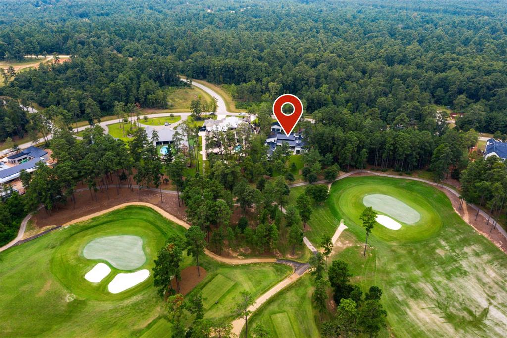 This relaxed resort style property rests on the 14th fairway of Bluejack National's Golf Course.