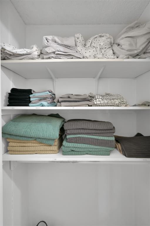 Stocked linen closet
