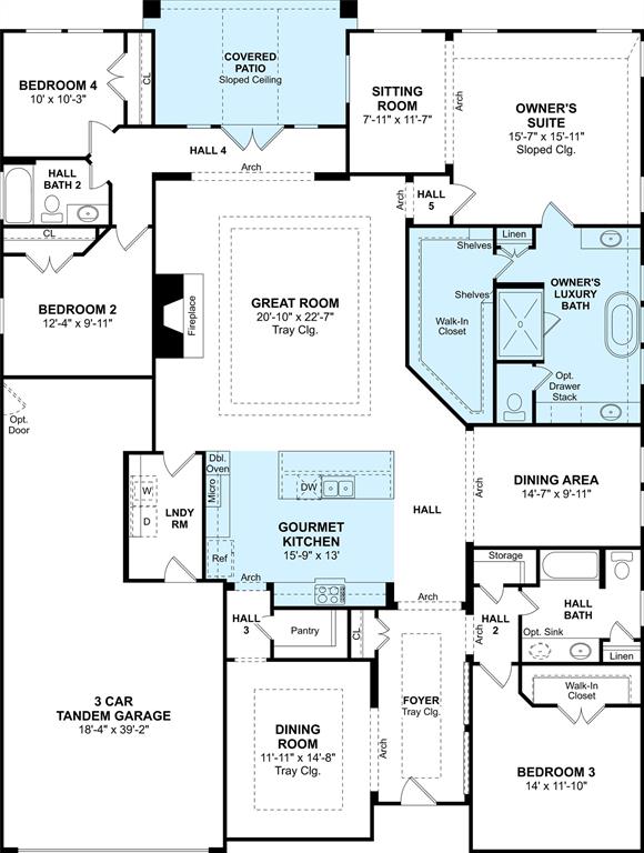 The Margaret floor plan by K. Hovnanian® Homes. 1st Floor shown. *Prices, plans, dimensions, features, specifications, materials, and availability of homes or communities are subject to change without notice or obligation.