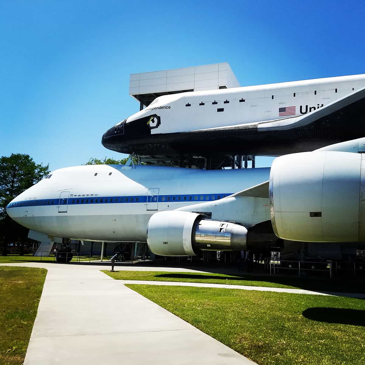 Space Shuttle Independence at Space Center Houston